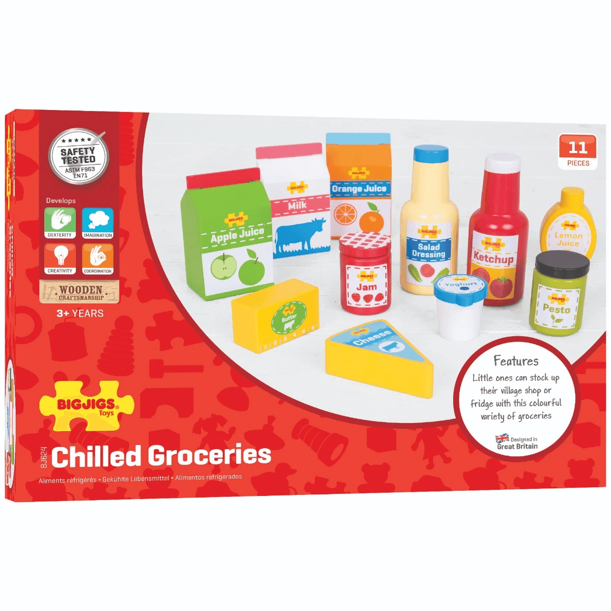 Bigjigs Toys Chilled Groceries