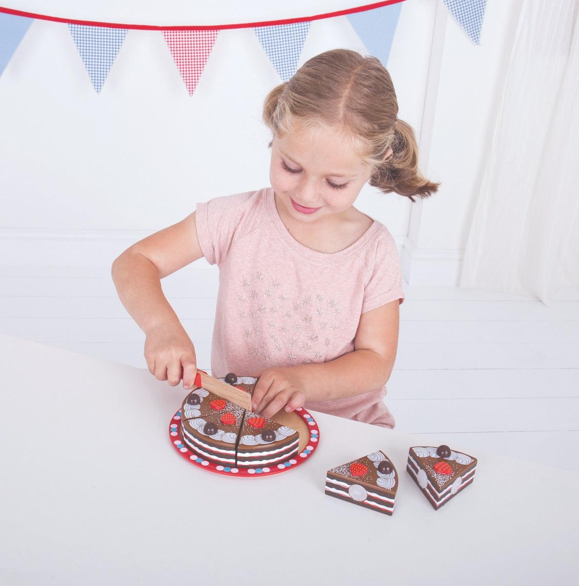 Bigjigs Toys Chocolate Cake