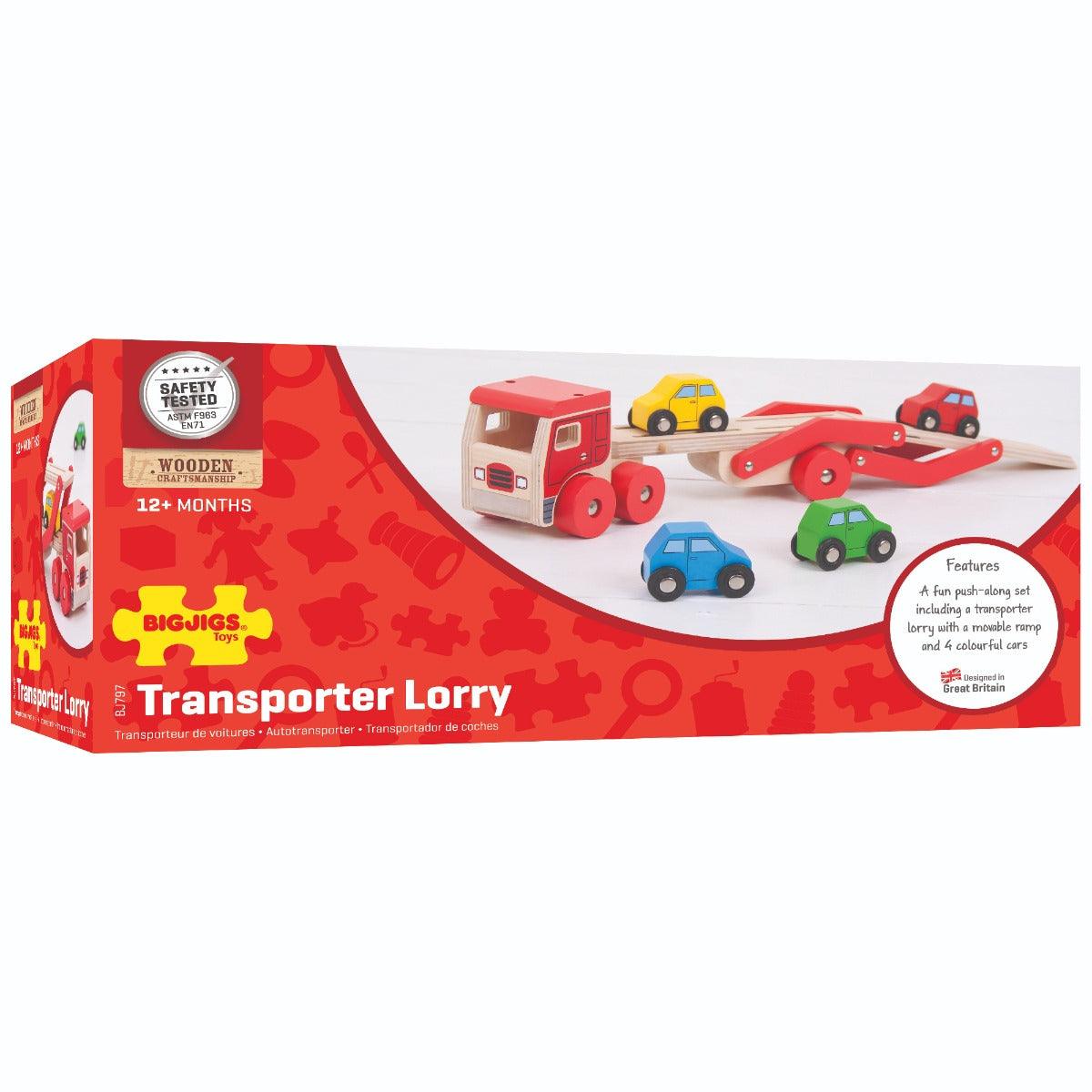 Bigjigs Toys Transporter Lorry