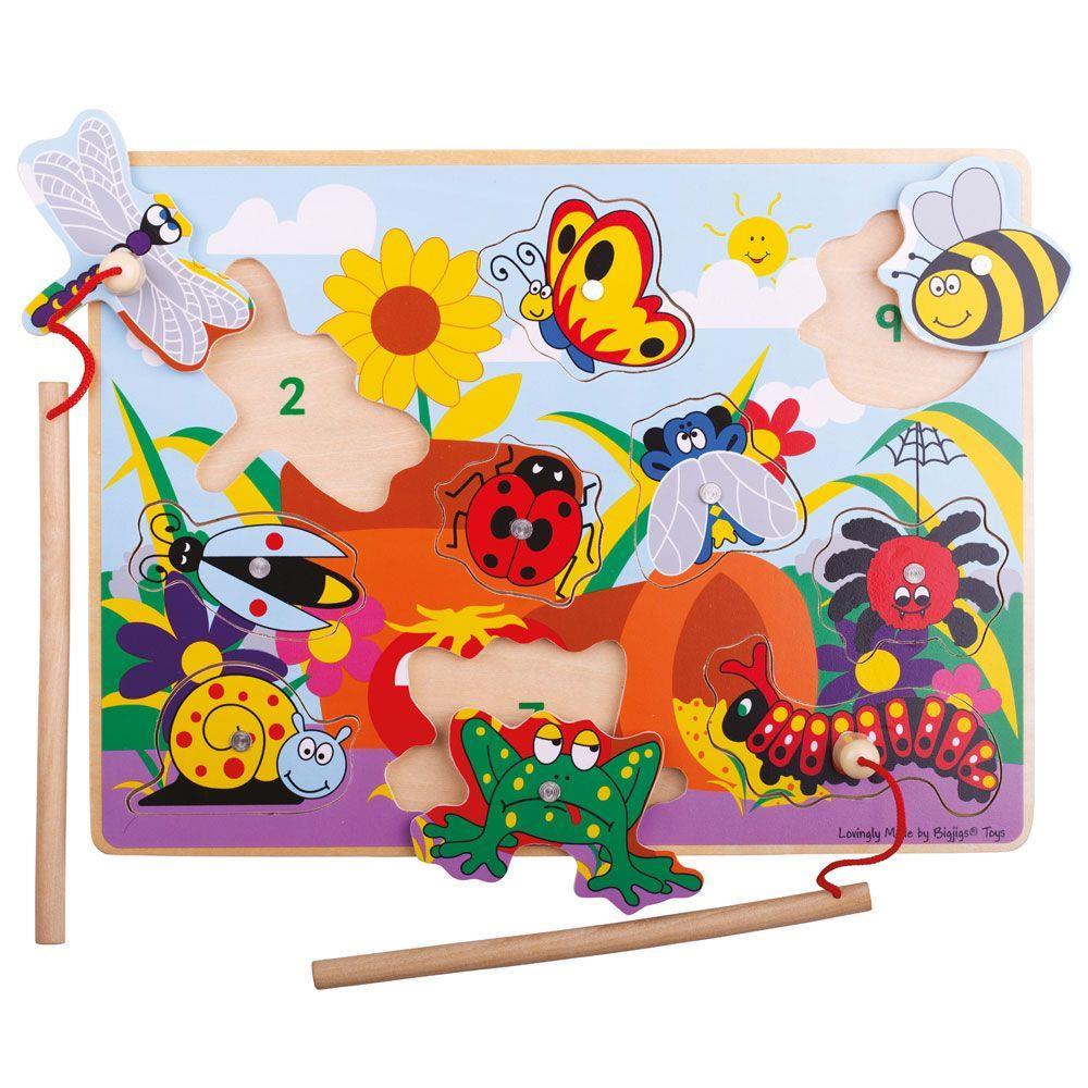 Bigjigs Toys Magnetic Bugs Fun