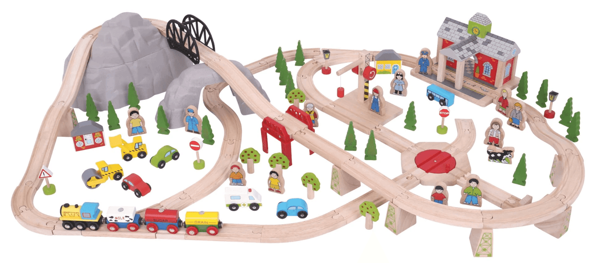 Bigjigs Rail Mountain Railway Train Set