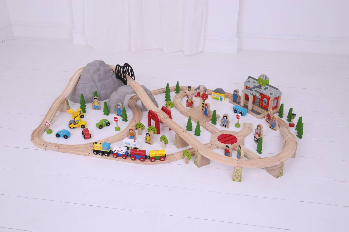 Bigjigs Rail Mountain Railway Train Set