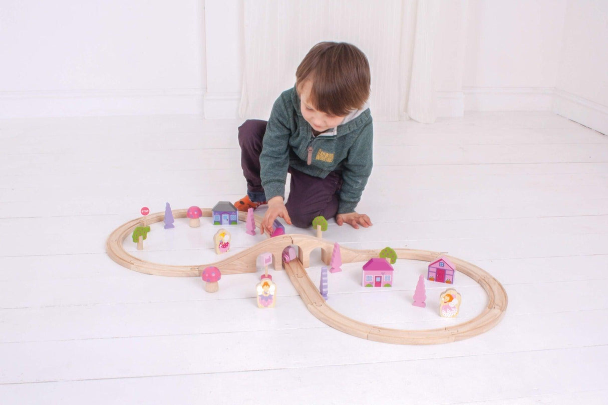 Bigjigs Rail Fairy Figure of Eight Train Set