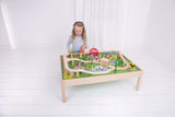 Bigjigs Rail Services Train Set and Table