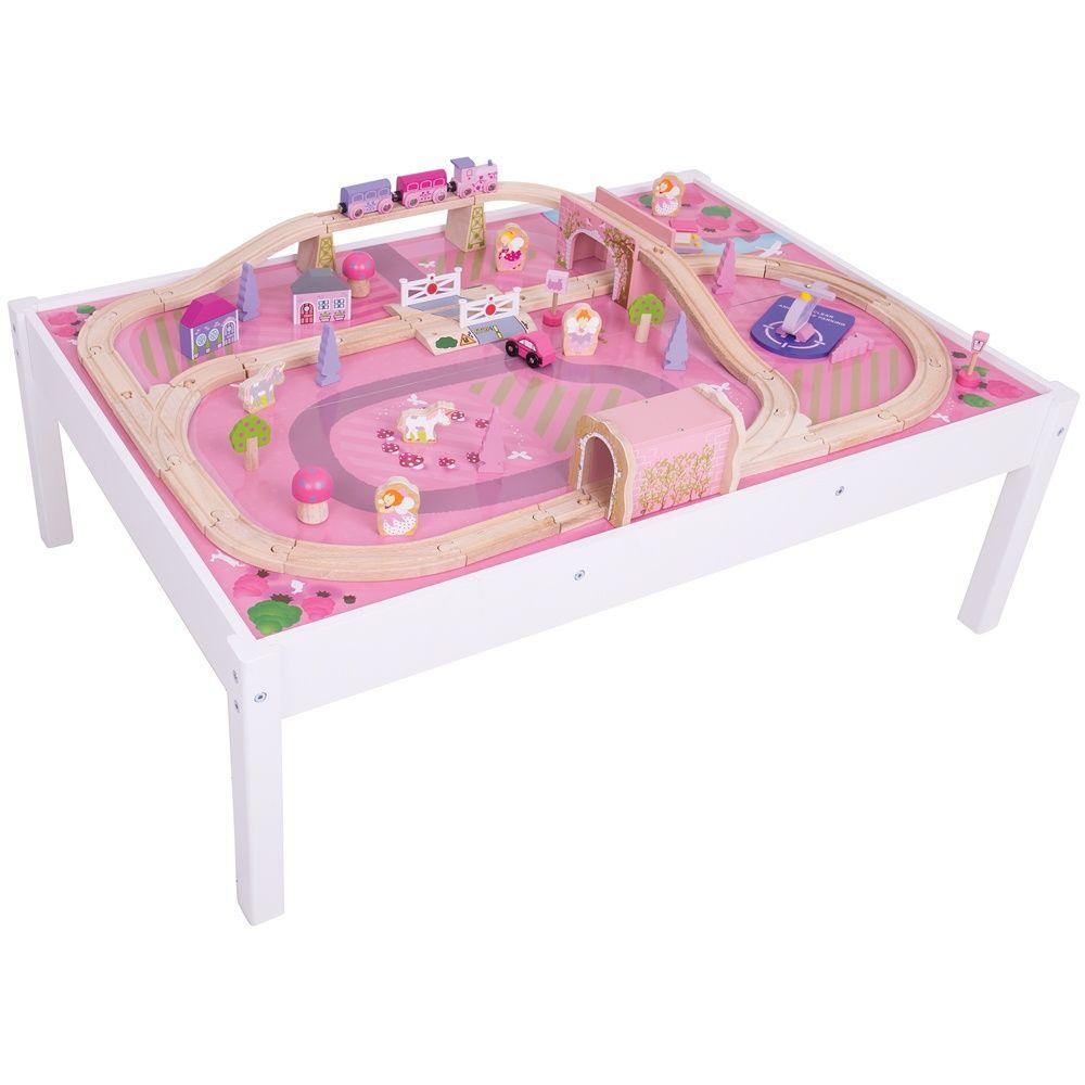 Bigjigs Rail Magical Train Set and Table