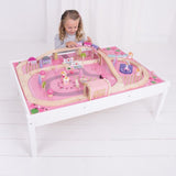 Bigjigs Rail Magical Train Set and Table