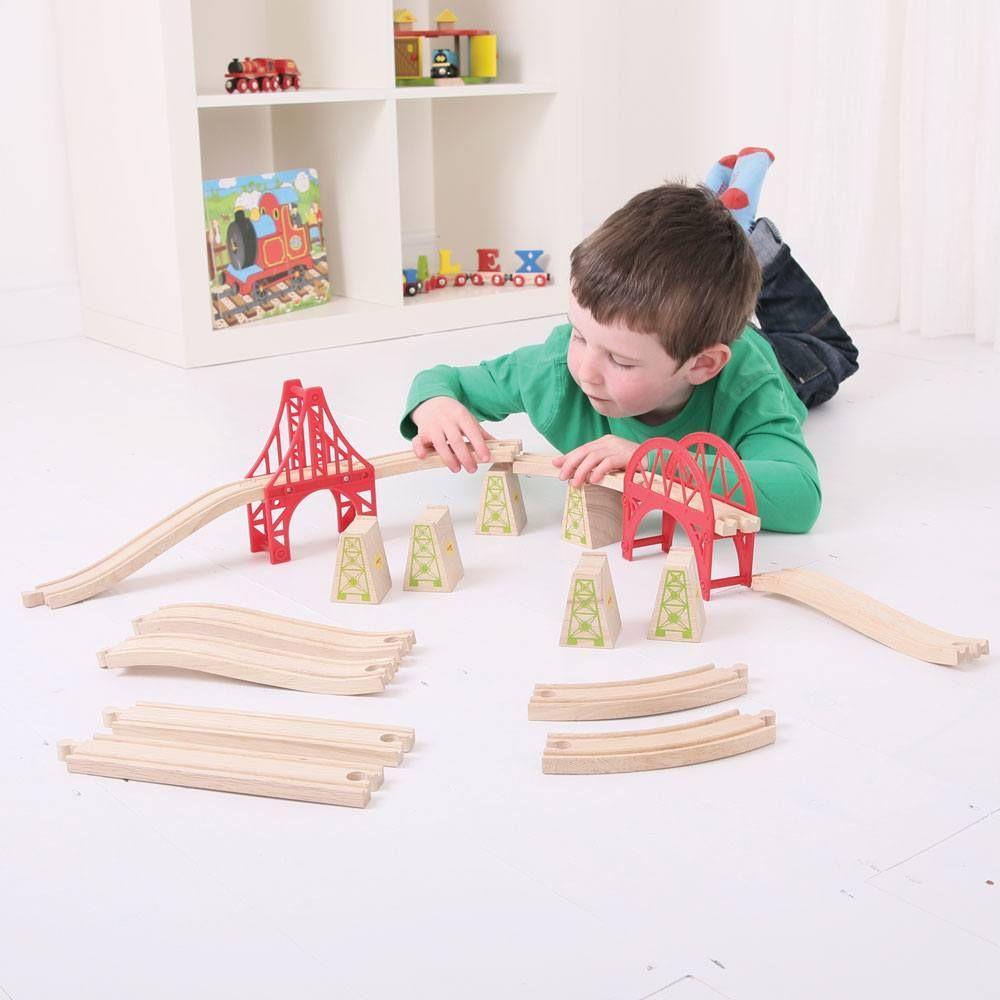 Bigjigs Rail Bridge Expansion Set