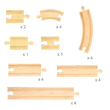 Bigjigs Rail Curves and Straights Expansion Pack