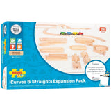 Bigjigs Rail Curves and Straights Expansion Pack