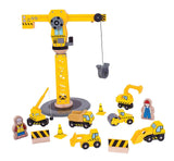 Bigjigs Rail Big Crane Construction Set