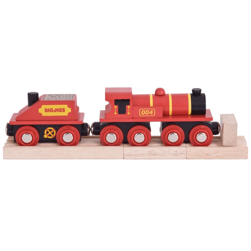 Bigjigs Rail Big Red Engine