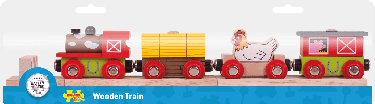 Bigjigs Rail Farmyard Train