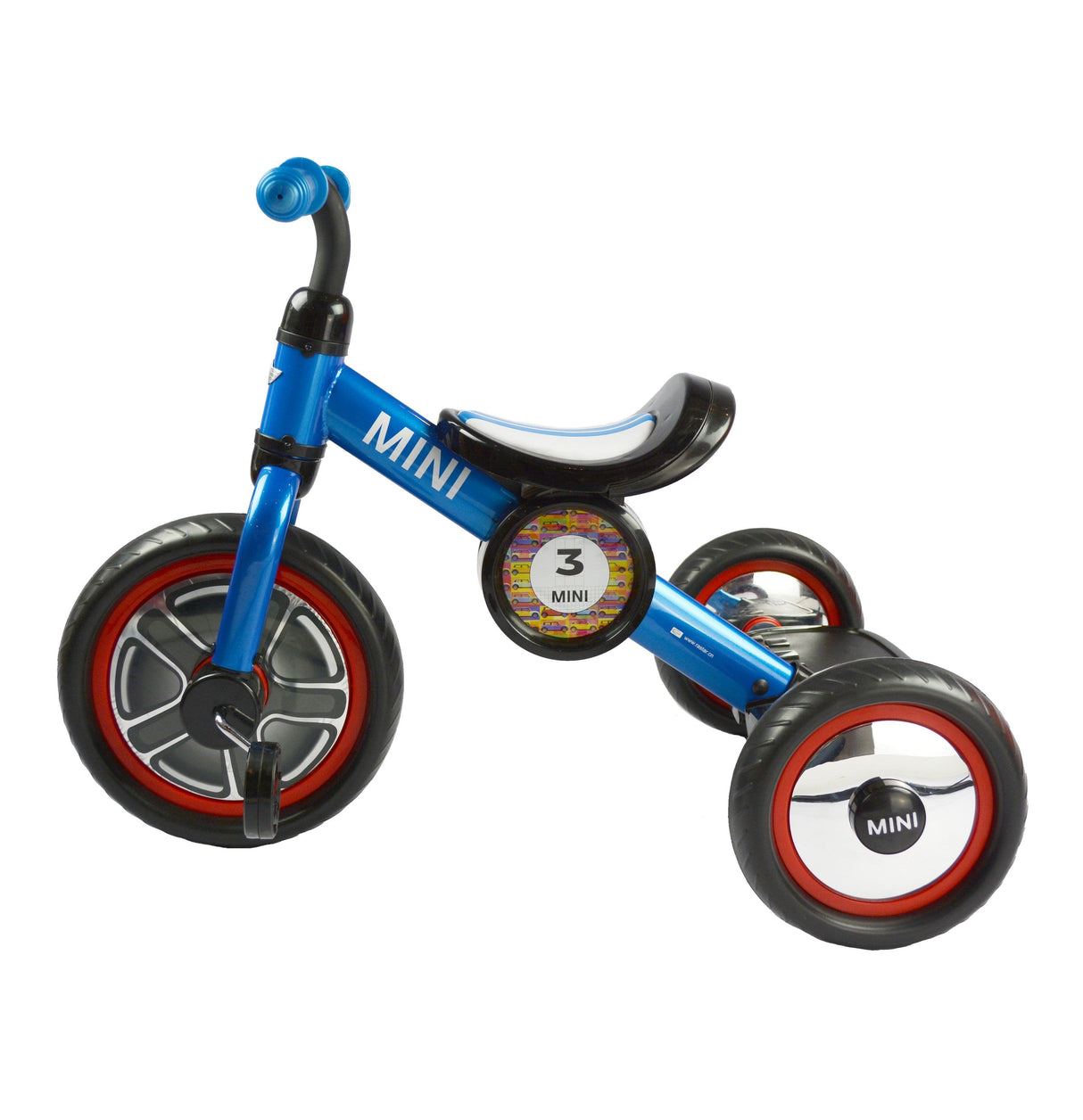 Rastar Licensed BMW Mini Cooper Tricycle Bike - Blue