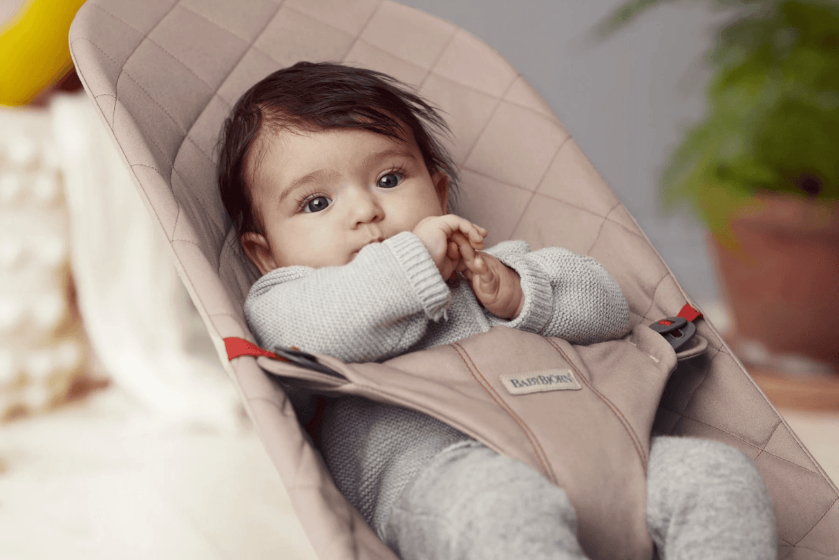 Babybjorn Bouncer Bliss - Old Rose Cotton