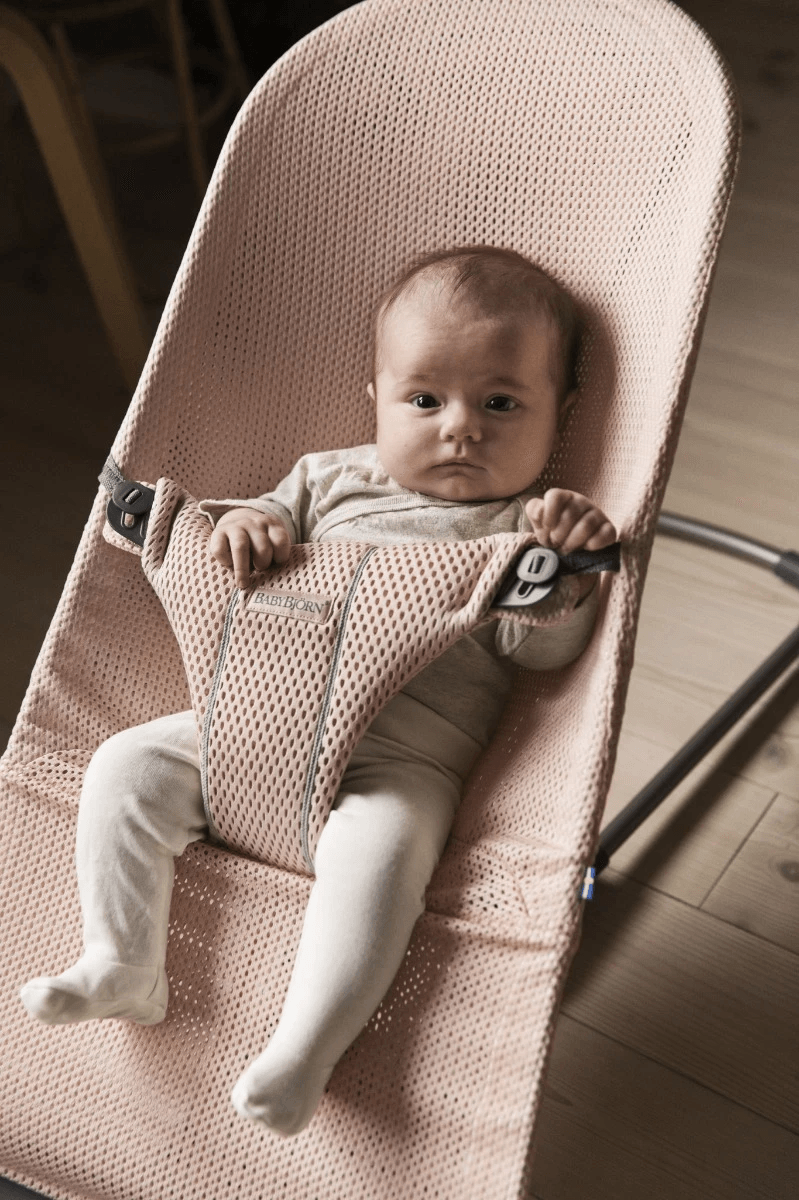 Babybjorn Bouncer Bliss Soft Selection - Pearly Pink Mesh
