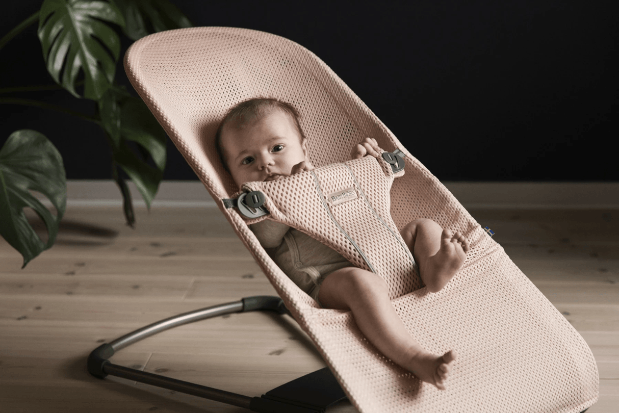 Babybjorn Bouncer Bliss Soft Selection - Pearly Pink Mesh