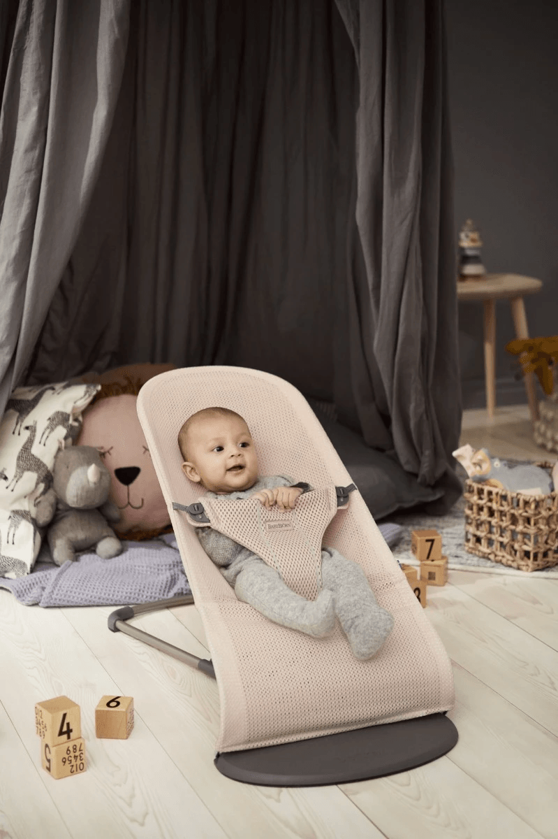 Babybjorn Bouncer Bliss Soft Selection - Pearly Pink Mesh