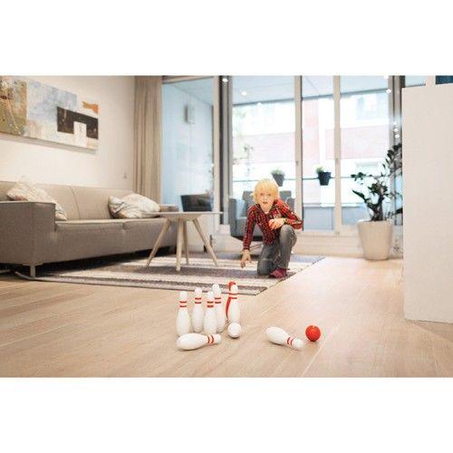 BS Toys - Red and White Bowling
