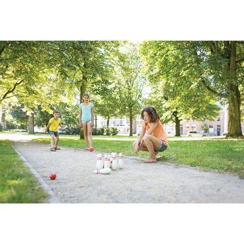 BS Toys - Red and White Bowling