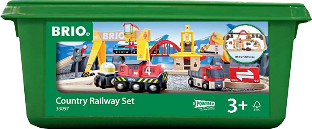 BRIO Set - Cargo Railway Deluxe Set 54 pieces