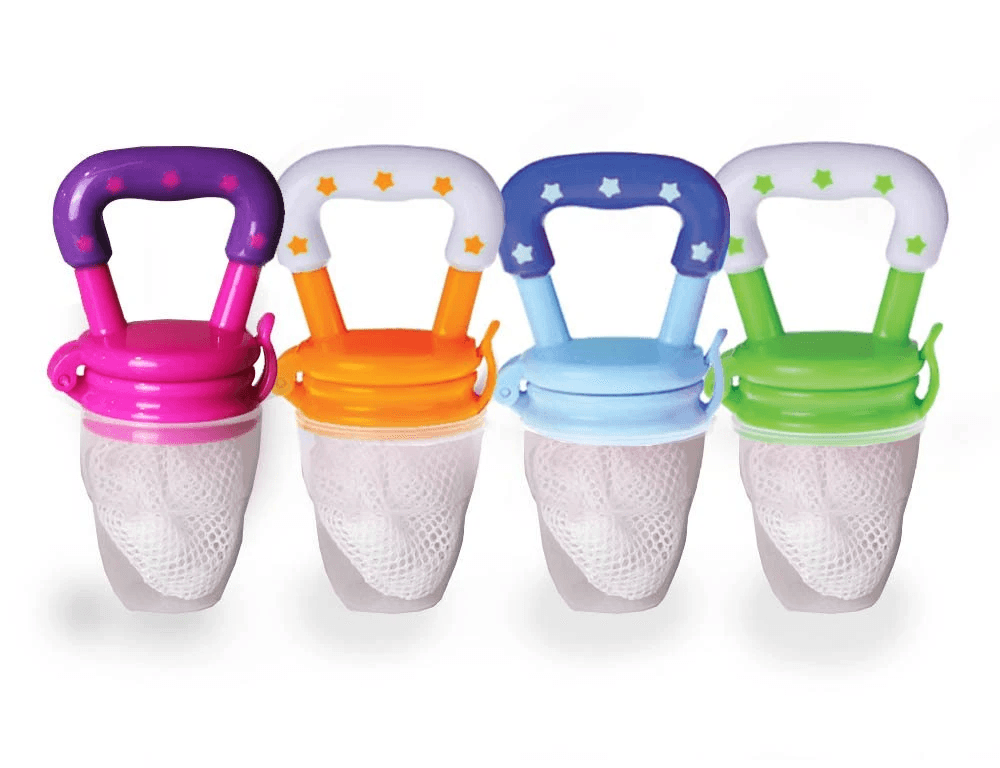 Cherub Baby Fresh Food Feeder With 3 Replacement Nets - Pink