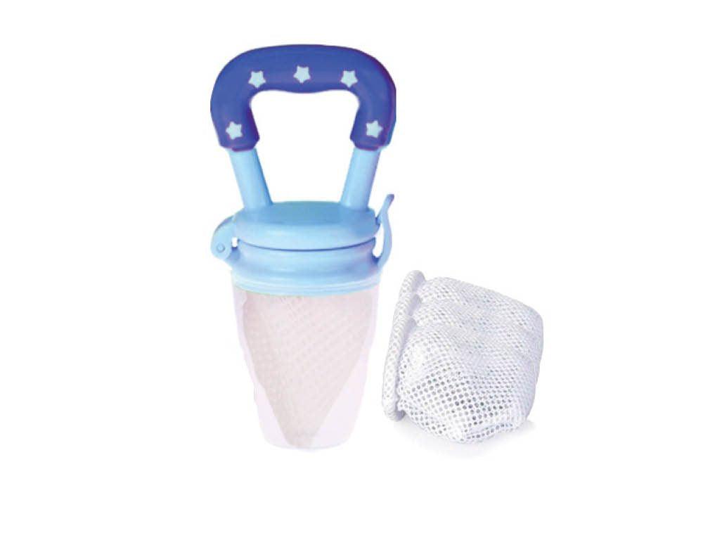 Cherub Baby Fresh Food Feeder With 3 Replacement Nets - Blue