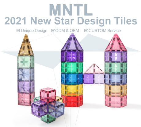 MNTL Magnetic Tile 72 Pcs