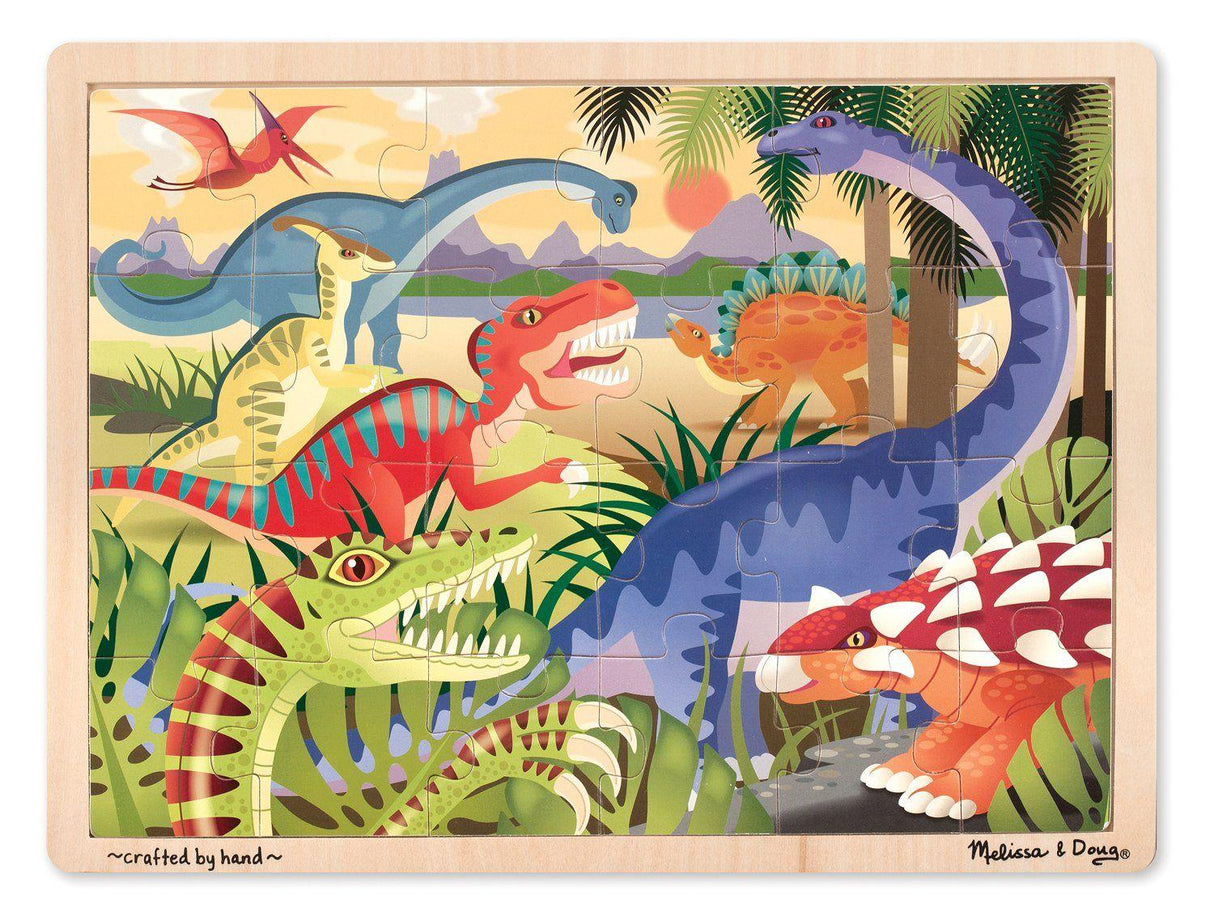 Melissa & Doug Dinosaurs Jigsaw - 24pc