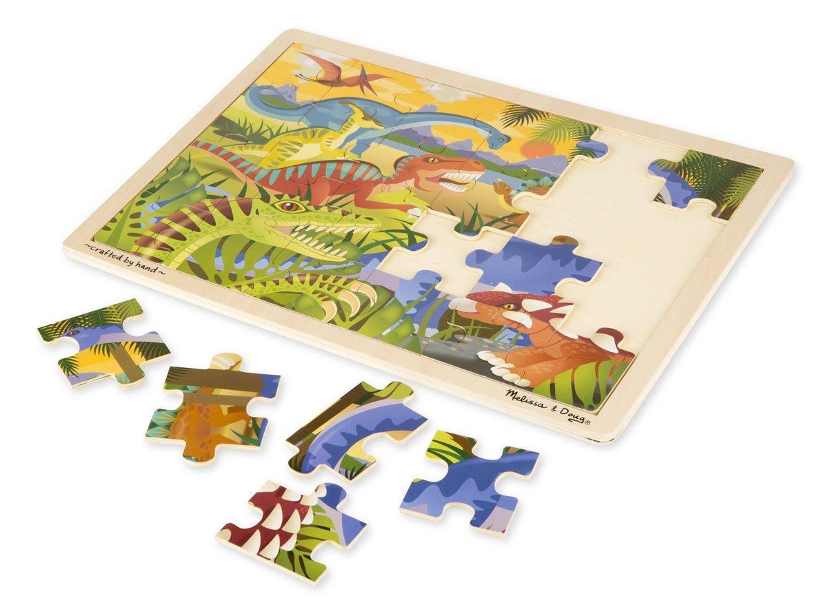 Melissa & Doug Dinosaurs Jigsaw - 24pc