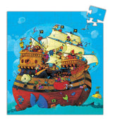 Djeco Barbarossa Boat 54pc Silhouette Puzzle