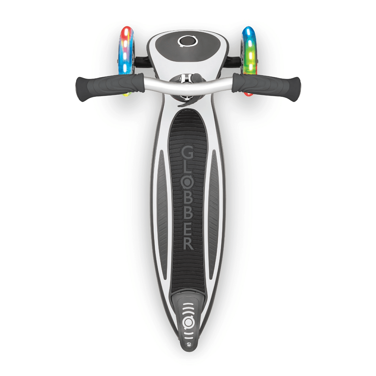 Globber Master Scooter with Light - Grey