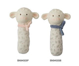 Tikiri Lila Lamb Squeaker - Pink - Backer Card