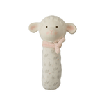 Tikiri Lila Lamb Squeaker - Pink - Backer Card