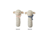 Tikiri Lucas Lamb Squeaker - Blue - Backer Card