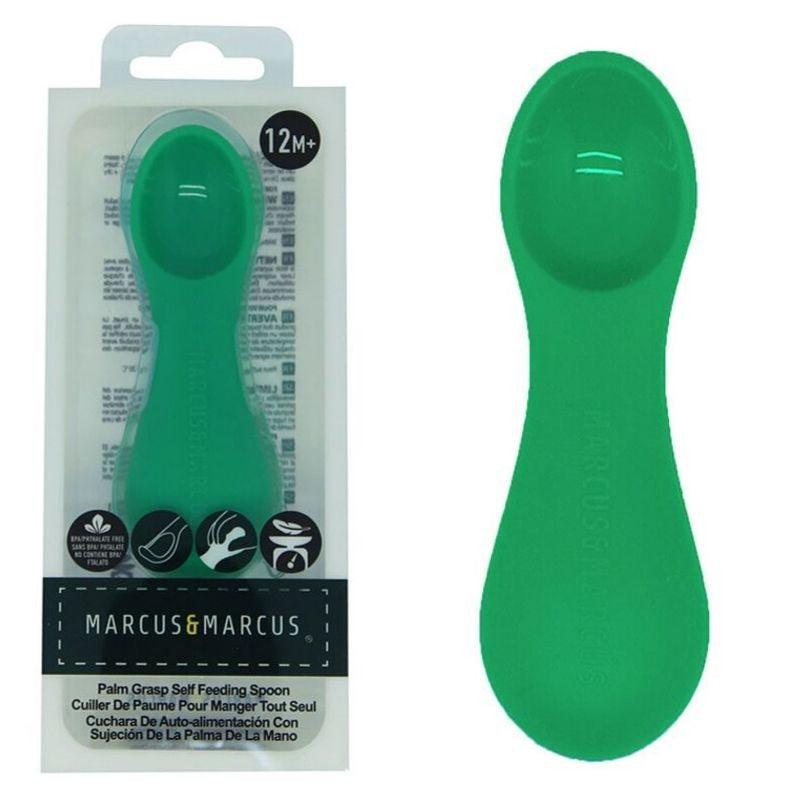 Marcus & Marcus Palm Grasp Spoon - Green Elephant