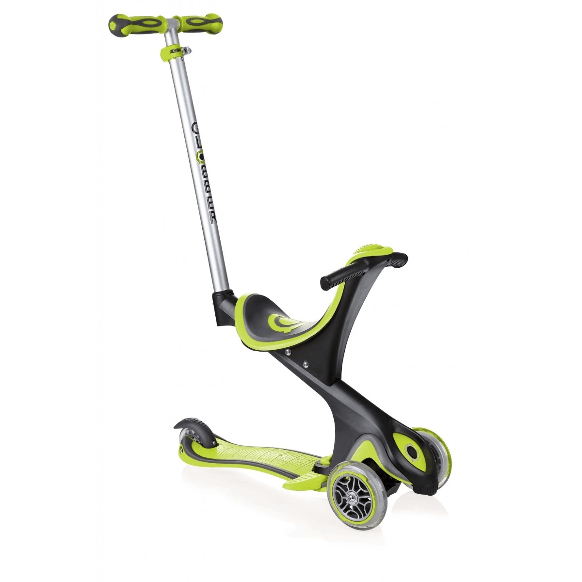 Globber Evo Comfort Kids Scooter - Lime Green