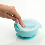 Bumkins Silicone First Feeding Set - Silicone Blue