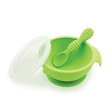 Bumkins Silicone First Feeding Set - Silicone Green