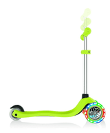 Globber Primo V2 3 Wheel Adjustable Height Scooter with Lights - Lime Green