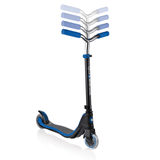 Globber Flow 125 Light Up 2 Wheel Scooter - Black Blue