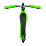 Globber Flow 125 Light Up 2 Wheel Scooter - Black Neon Green