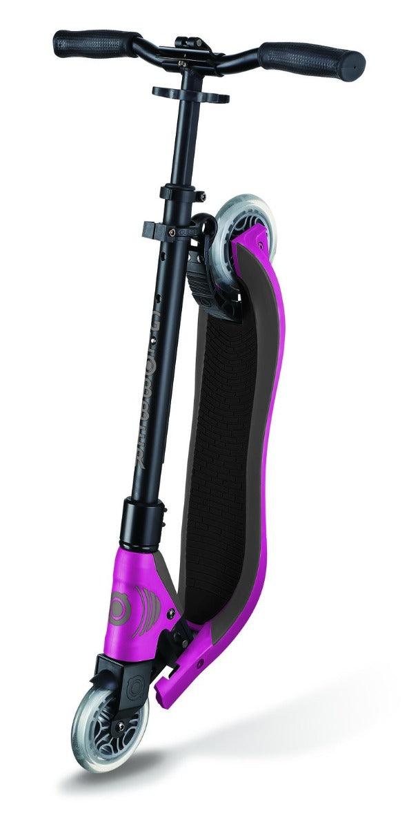 Globber One NL 125 2 Wheel Scooter - Black/Purple