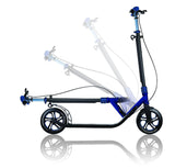 Globber One NL 230 Ultimate 2 Wheel Scooter - Titanium/Slate Blue