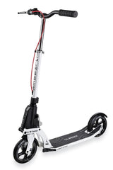 Globber One K ACTIVE Folding 2 Wheel Scooter with Brake - White