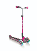 Globber Master Scooter with Light - Pink