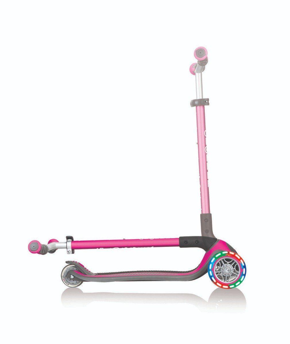 Globber Master Scooter with Light - Pink