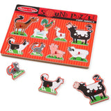 Melissa & Doug Farm Animals Sound Puzzle - 8pc