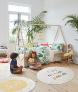 ALL 4 Kids This is My Happy Place Round Rug 160x160cm