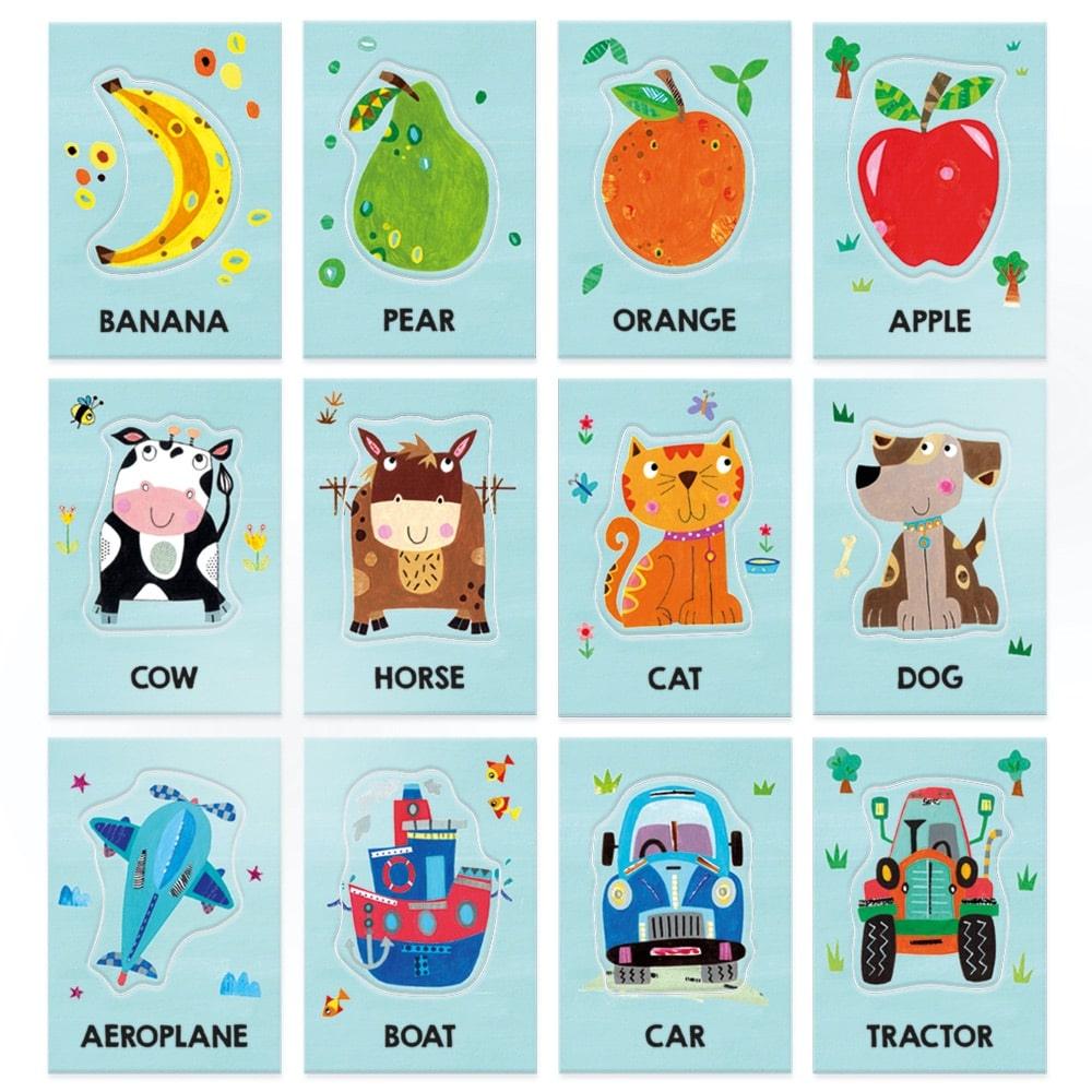 Headu Montessori Baby Flashcards