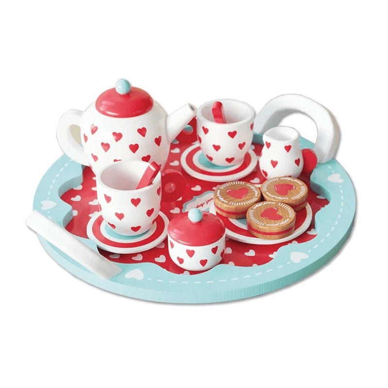 Indigo Jamm Hearts Tea Set